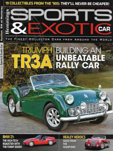 HEMMINGS SPORTS & EXOTIC CAR 2011 JAN - TR3A RALLY CAR, HEALEYS, BMW Z1